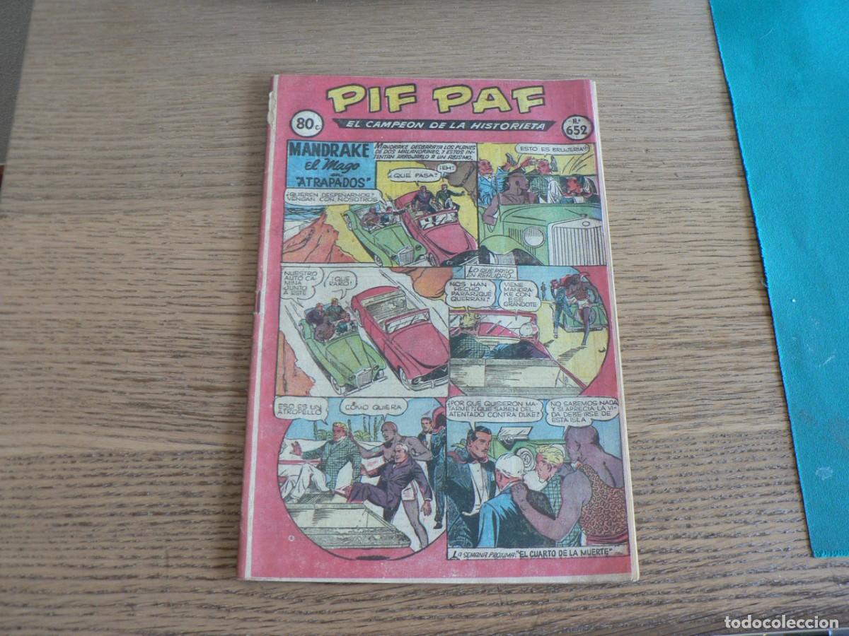 Tebeos: PIF PAF COLECCION CON CAPITAN MARVEL N&ordm; 652 - Foto 1
