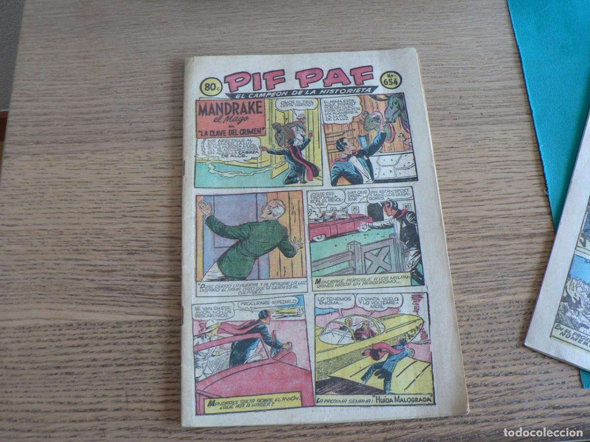 Tebeos: PIF PAF COLECCION CON CAPITAN MARVEL N&ordm; 654 - Foto 1