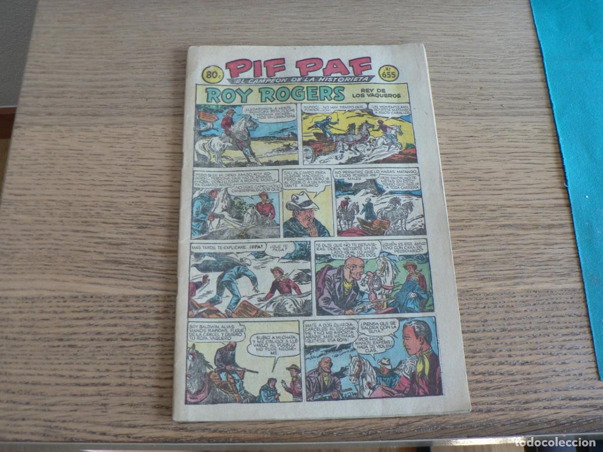 Tebeos: PIF PAF COLECCION CON CAPITAN MARVEL N&ordm; 655 - Foto 1