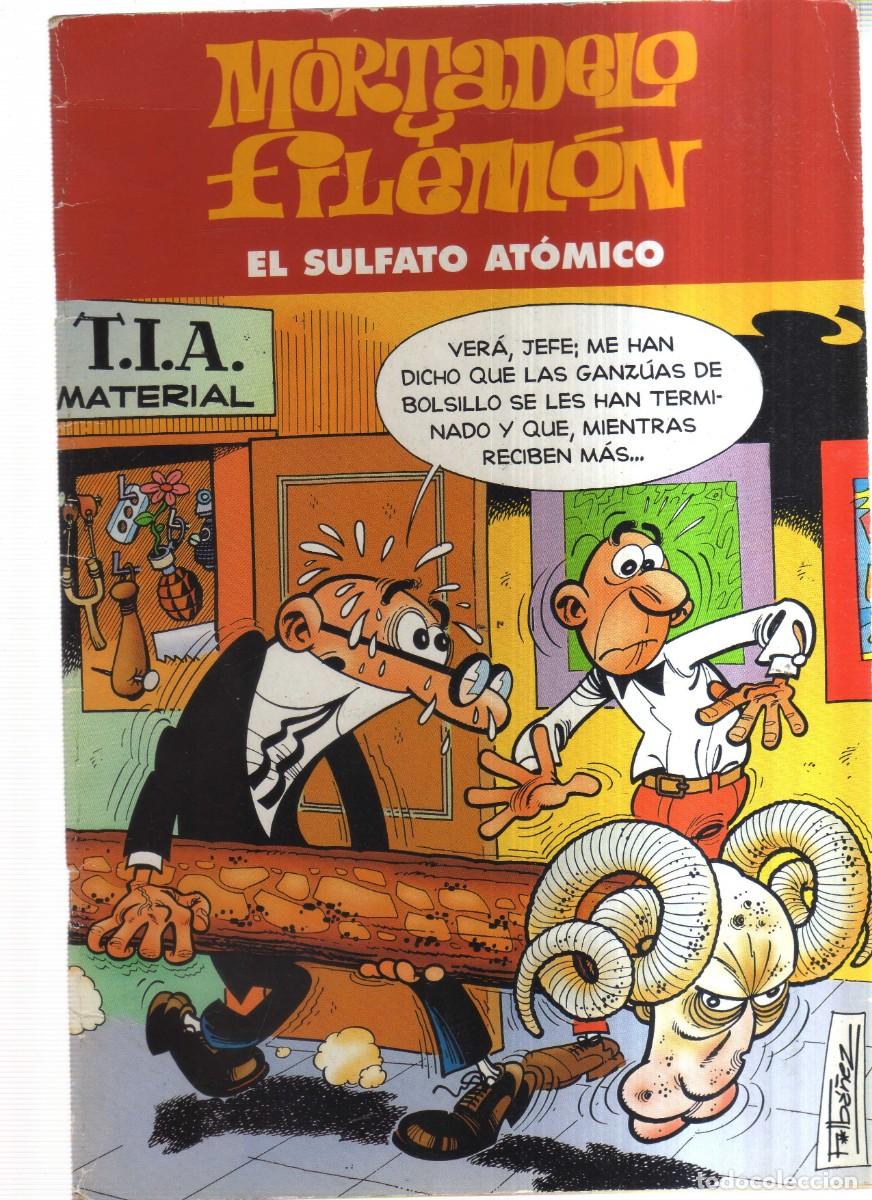 Tebeos: MORTADELO Y FILEMON EL SULFATO ATOMICO - Foto 1
