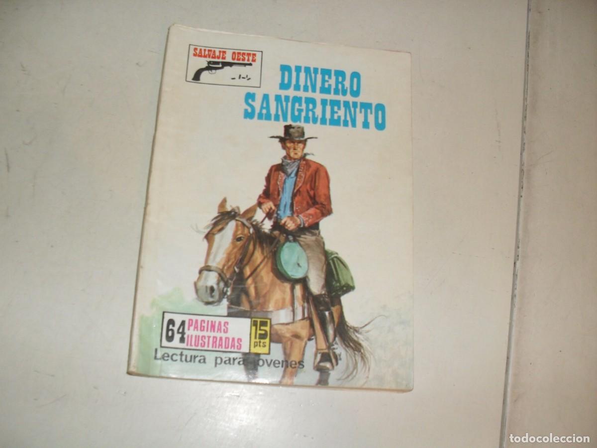 BDs: SALVAJE OESTE N&ordm; 280 DINERO SANGRIENTO,(de 322).PRODUCCIONES EDITORIALES,1970