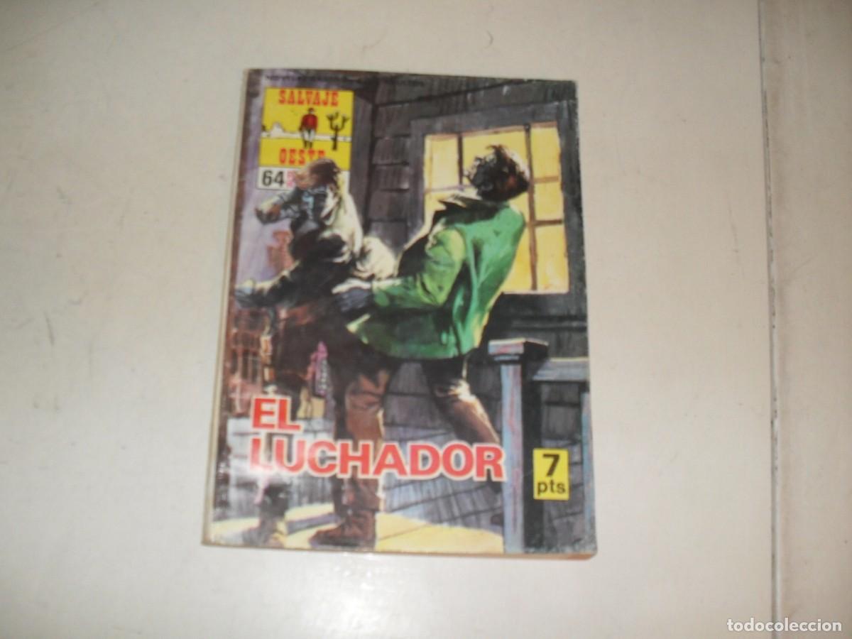 BDs: SALVAJE OESTE N&ordm; 8,PRIMEROS N&ordm;,EL LUCHADOR,(de 322).PRODUCCIONES EDITORIALES,1970
