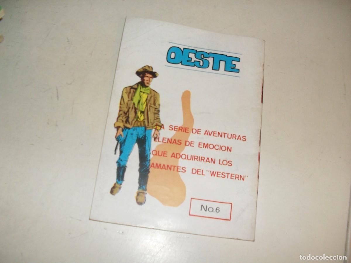 Tebeos: OESTE N&ordm; 6,2 AMIGOS,7 PTAS EN PORTADA,EDICIONES VILMAR ??,A&Ntilde;O 1971 - Foto 2