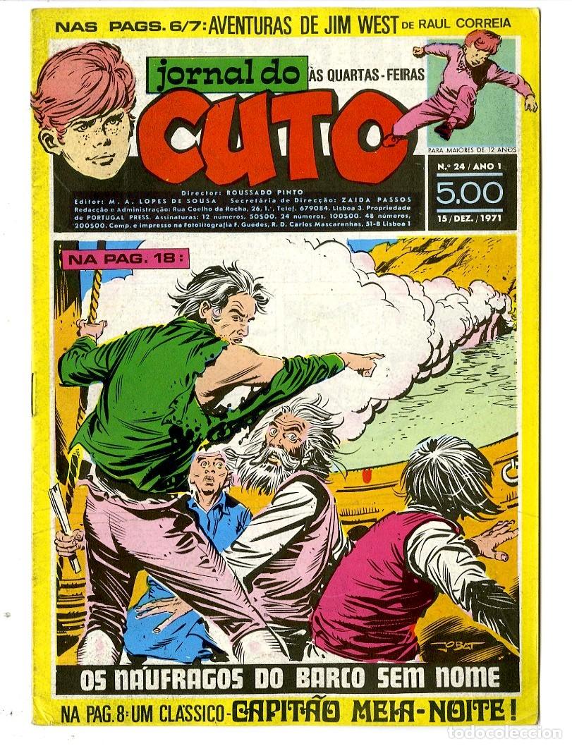 Tebeos: Cuto / Editor M.A. Lopes de Sousa / A&ntilde;o 1 / 1971 / N.24 (A1) - Foto 1