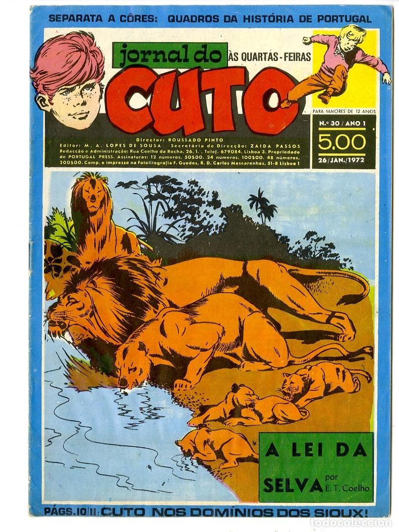 Tebeos: Cuto / Editor M.A. Lopes de Sousa / A&ntilde;o 1 / 1972 / N.30 (A1) - Foto 1