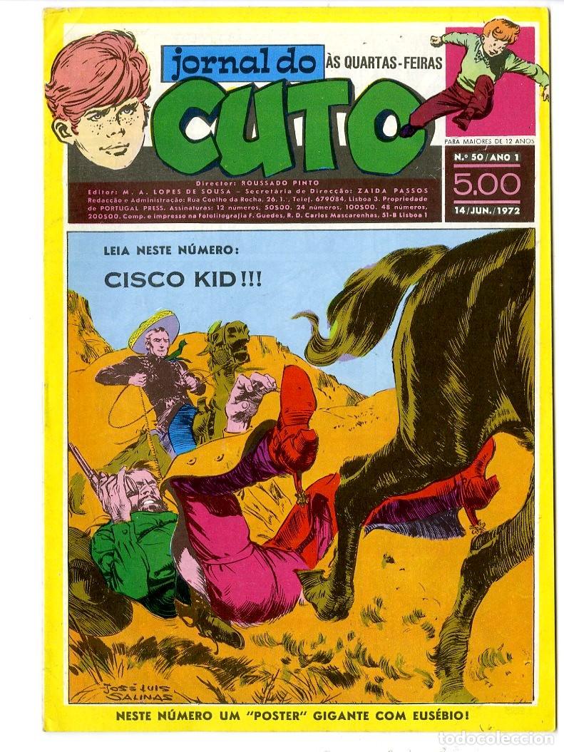 Tebeos: Cuto / Editor M.A. Lopes de Sousa / A&ntilde;o 1 / 1972 / N.50 (A1) - Foto 1