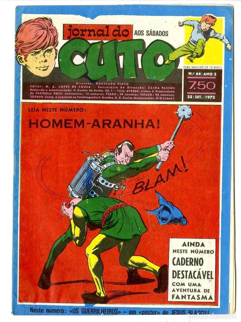 Tebeos: Cuto / Editor M.A. Lopes de Sousa / A&ntilde;o 2 / 1972 / N.64 (A1) - Foto 1