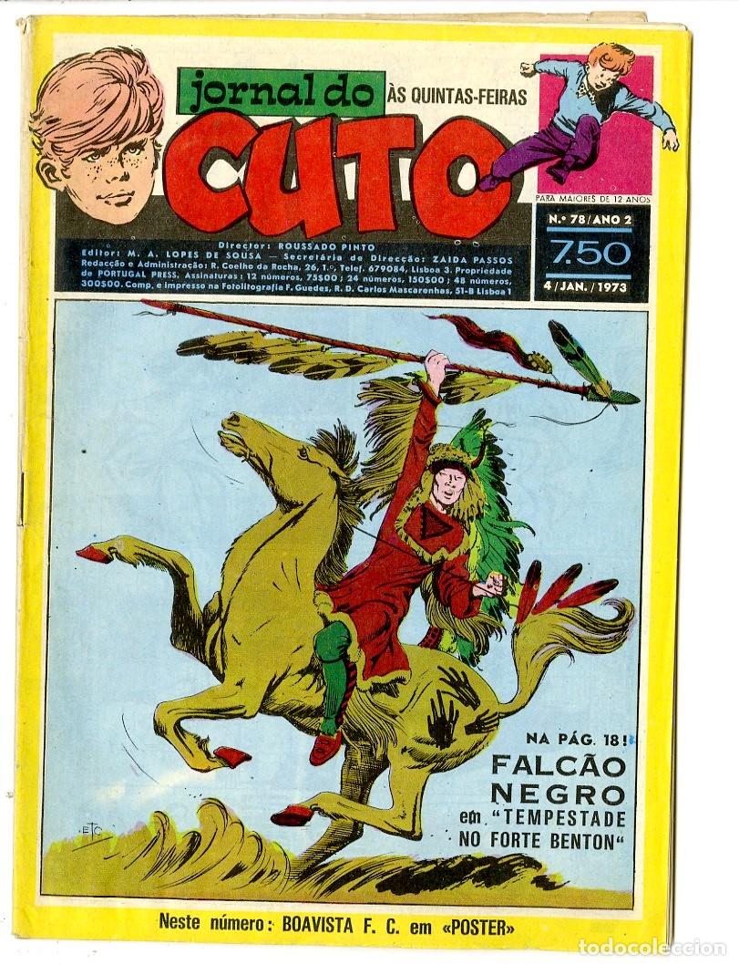 Tebeos: Cuto / Editor M.A. Lopes de Sousa / A&ntilde;o 2 / 1973 / N.78 (A1) - Foto 1