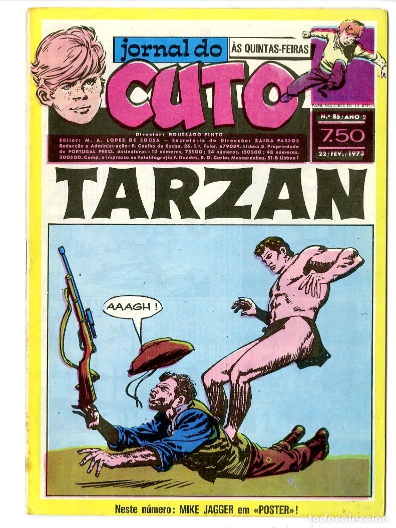 Tebeos: Cuto / Editor M.A. Lopes de Sousa / A&ntilde;o 2 / 1973 / N.85 (A1) - Foto 1