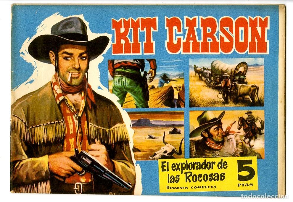Tebeos: Cuadernos Lejano Oeste / Kit Carson / Editorial Gestion / 1958 / N.7 (A2) - Foto 1