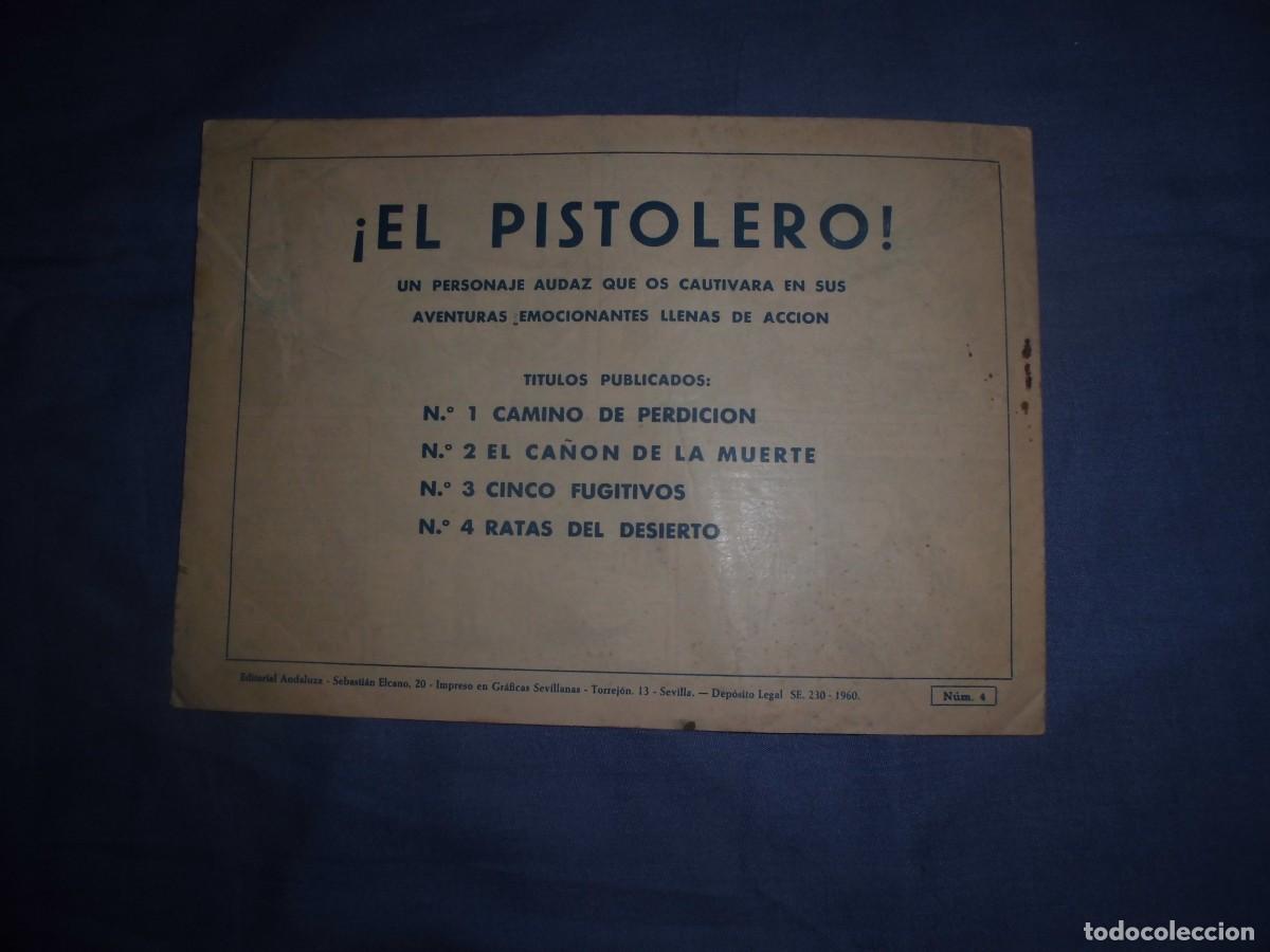 Tebeos: EL PISTOLERO - N&ordm; 4 - ORIGINAL - EDITORIAL ANDALUZA. - Foto 2