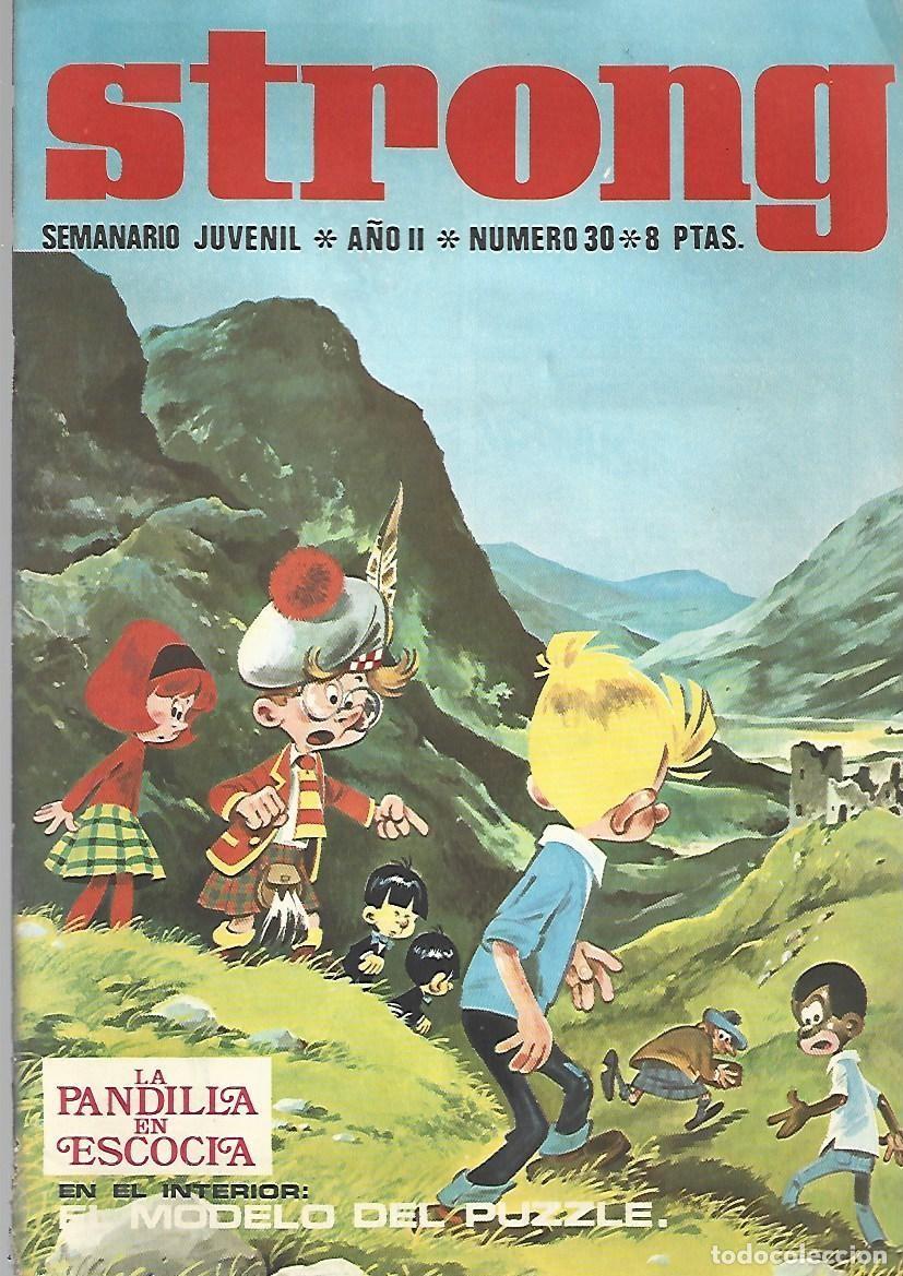 Tebeos: Strong 30, 1970, Argos, contiene poster - Foto 1