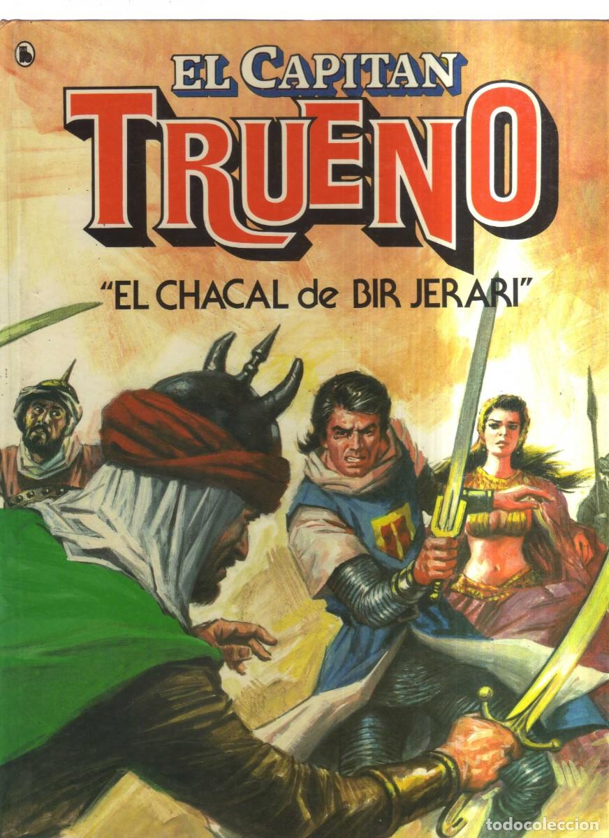 Tebeos: EL CAPITAN TRUENO BRUGUERA EL CHACAL DE BIR JERARI - Foto 1