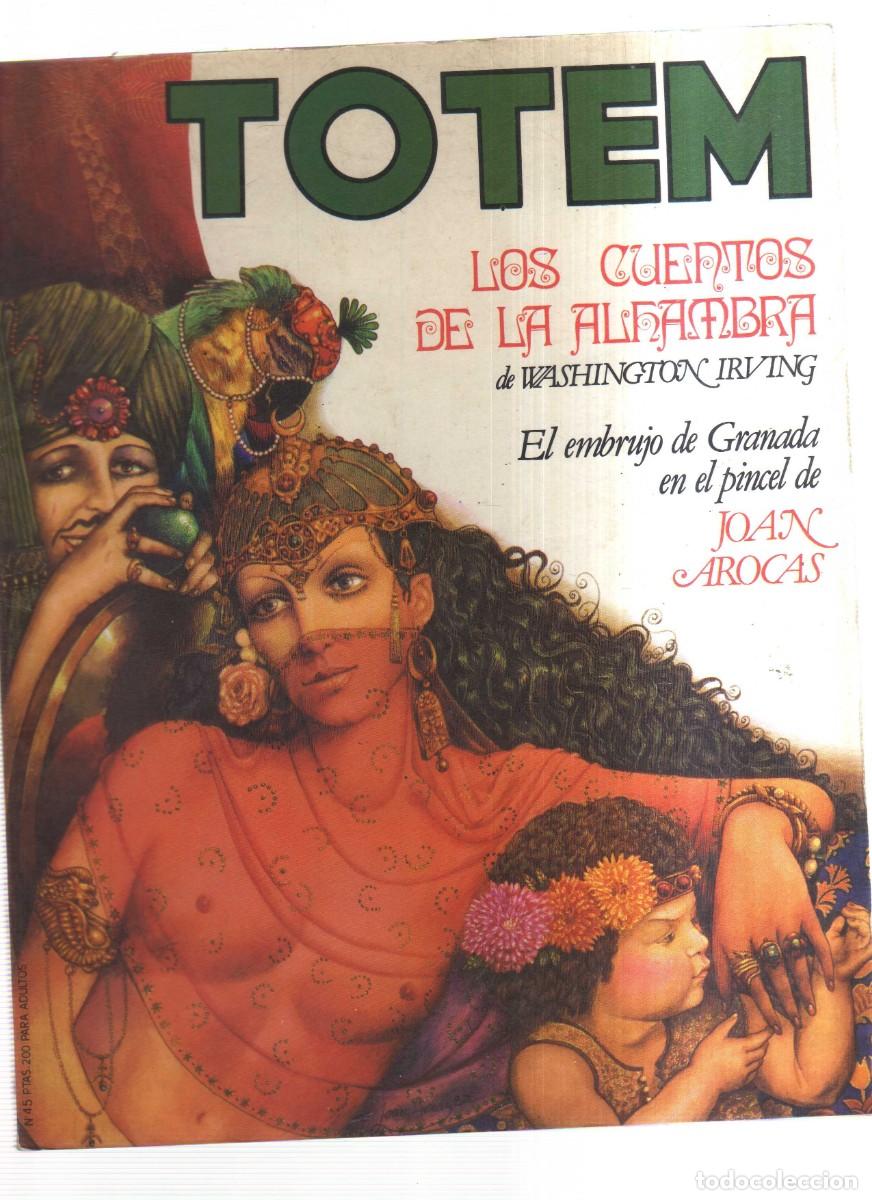 Tebeos: TOTEM LOS CUENTOS DE LA ALHAMBRA DE WASHINGTON IRVING N,45 - Foto 1
