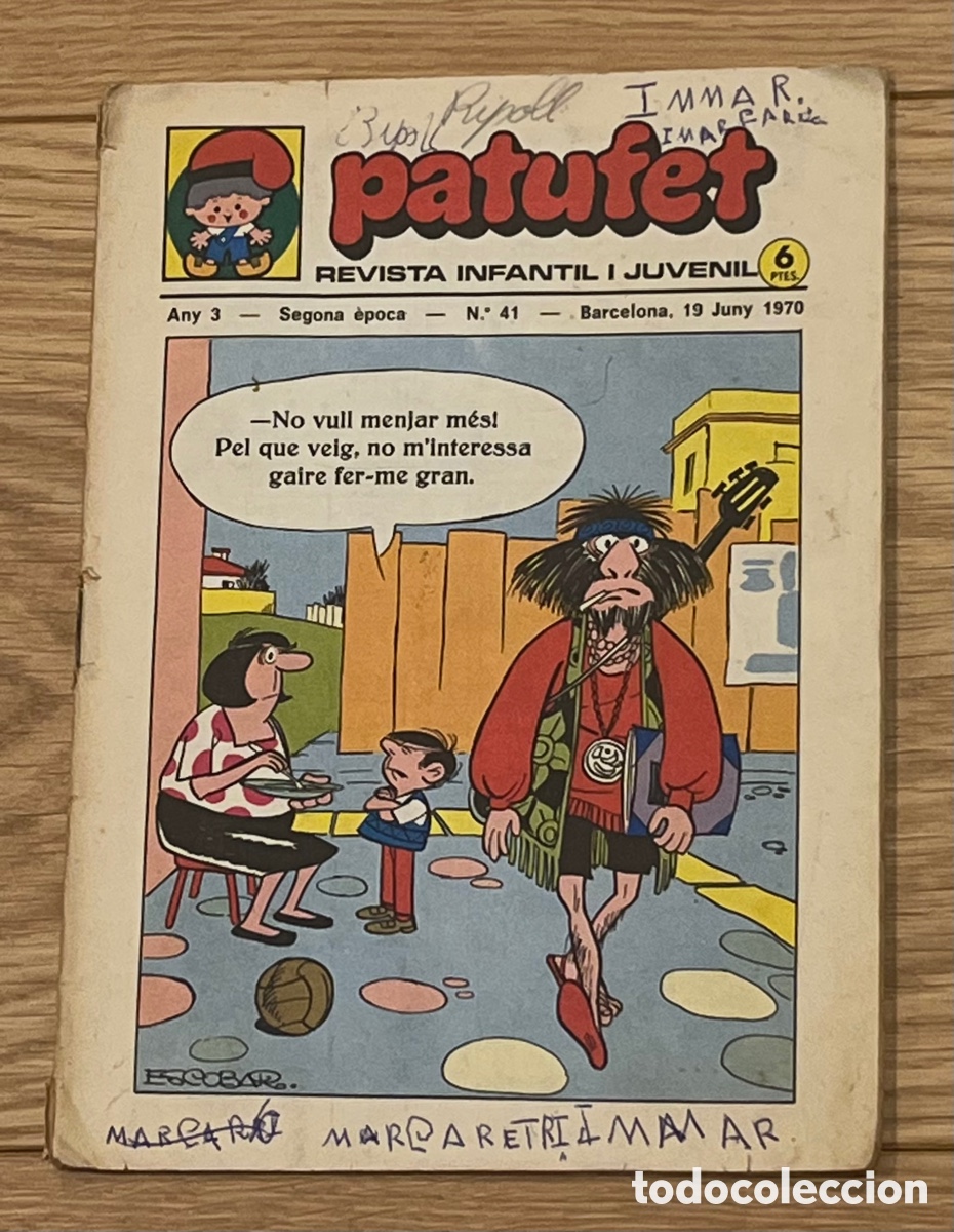 Tebeos: PATUFET - SEGONA &Egrave;POCA N&ordm;41 - JUNY 1970 - Foto 1