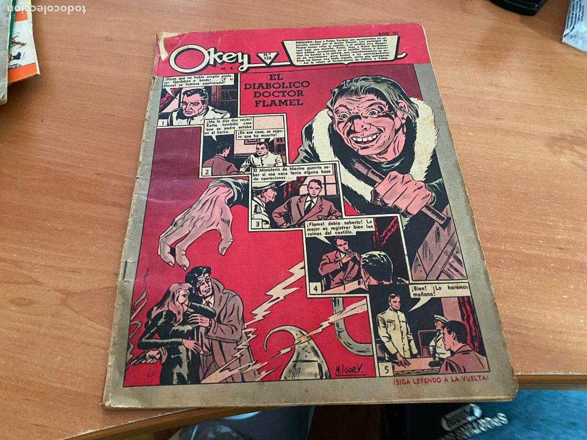 Tebeos: OKEY N&ordm; 158 (COB140) - Foto 1