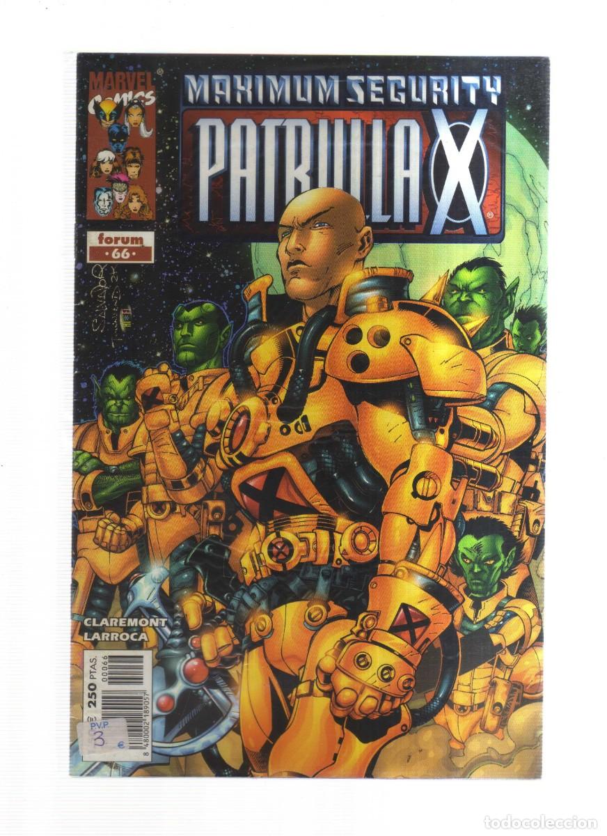 Tebeos: PATRULLA X MARVEL FORUM N,66 - Foto 1
