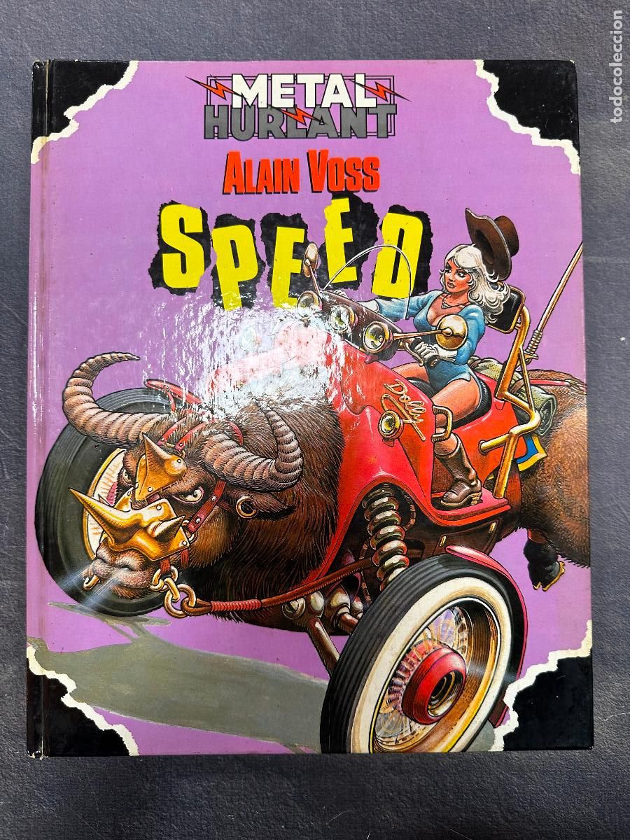 Tebeos: SPEED-ALAIN VOSS-METAL HURLANT - Foto 1