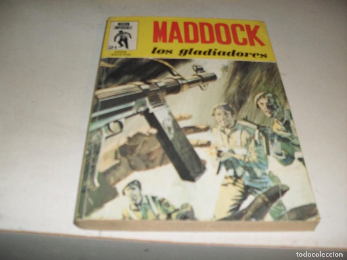 Tebeos: MISION IMPOSIBLE N&ordm; 21 MADDOCK:LOS GLADIADORES,(DE 30),SON DE IPC.EUREDIT,1970 - Foto 1