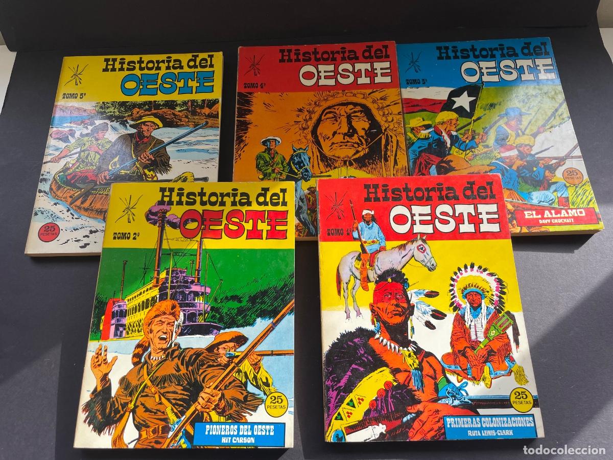 Tebeos: Historia del Oeste - Colecci&oacute;n Completa 17 N&uacute;meros - Euredit 1969 - Foto 3