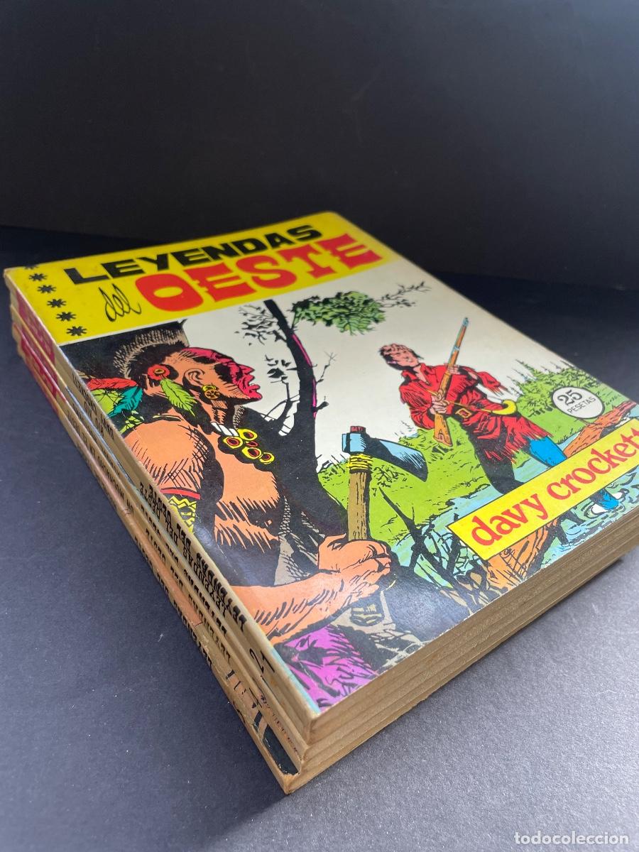 Tebeos: Leyendas del Oeste - Colecci&oacute;n Completa 5 N&uacute;meros - Euredit 1970 - Foto 2