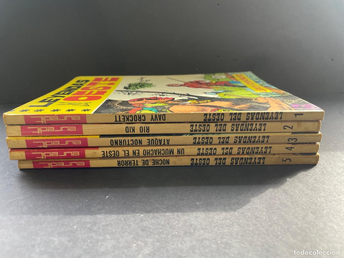Tebeos: Leyendas del Oeste - Colecci&oacute;n Completa 5 N&uacute;meros - Euredit 1970 - Foto 3