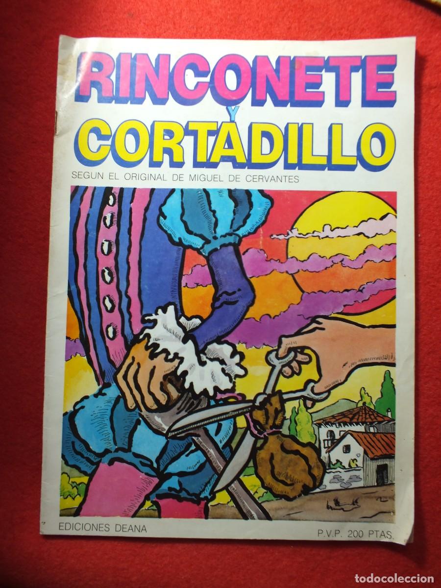 Tebeos: RINCONETE Y CORTADILLO. MIGUEL DE CERVANTES. EDICIONES DEANA 1982 - EN COMIC - Foto 1