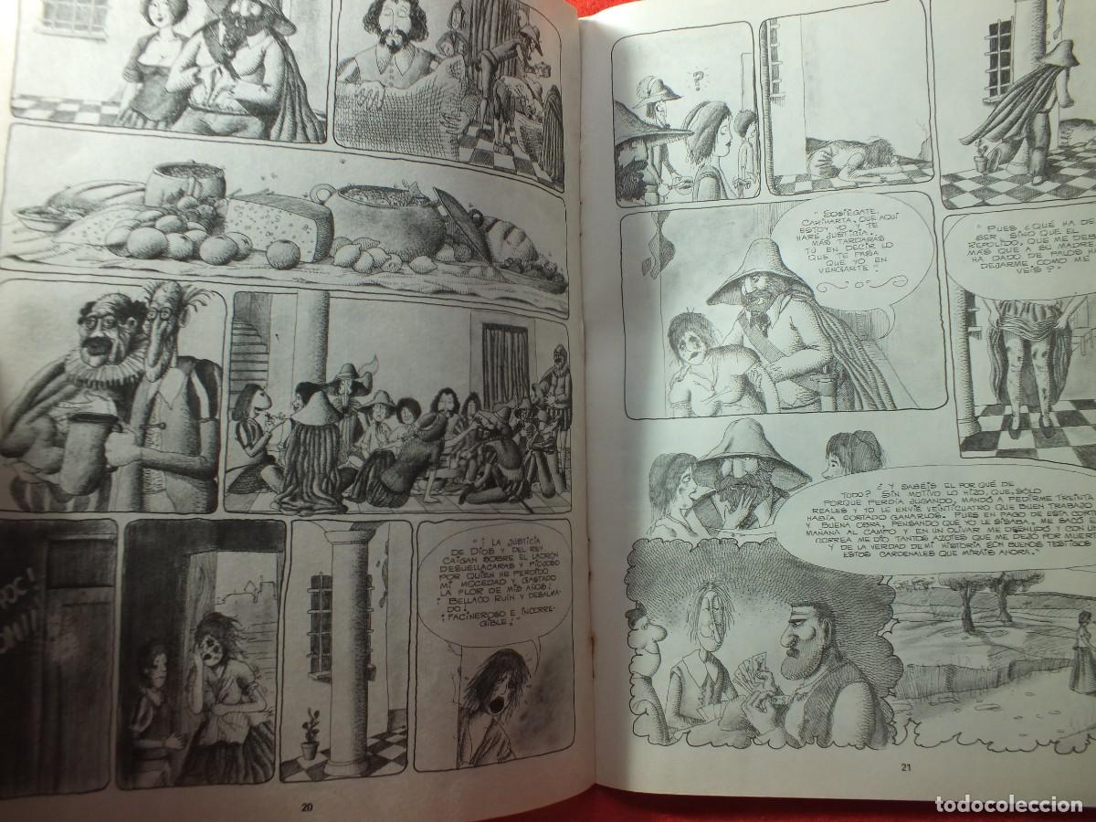 Tebeos: RINCONETE Y CORTADILLO. MIGUEL DE CERVANTES. EDICIONES DEANA 1982 - EN COMIC - Foto 2