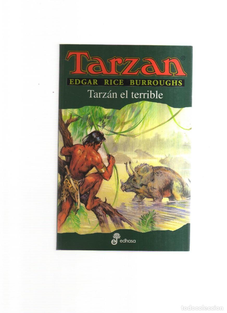 Tebeos: TARZAN EDGAR RICE BURROUGHS TARZAN EL TERRIBLE N,8 - Foto 1