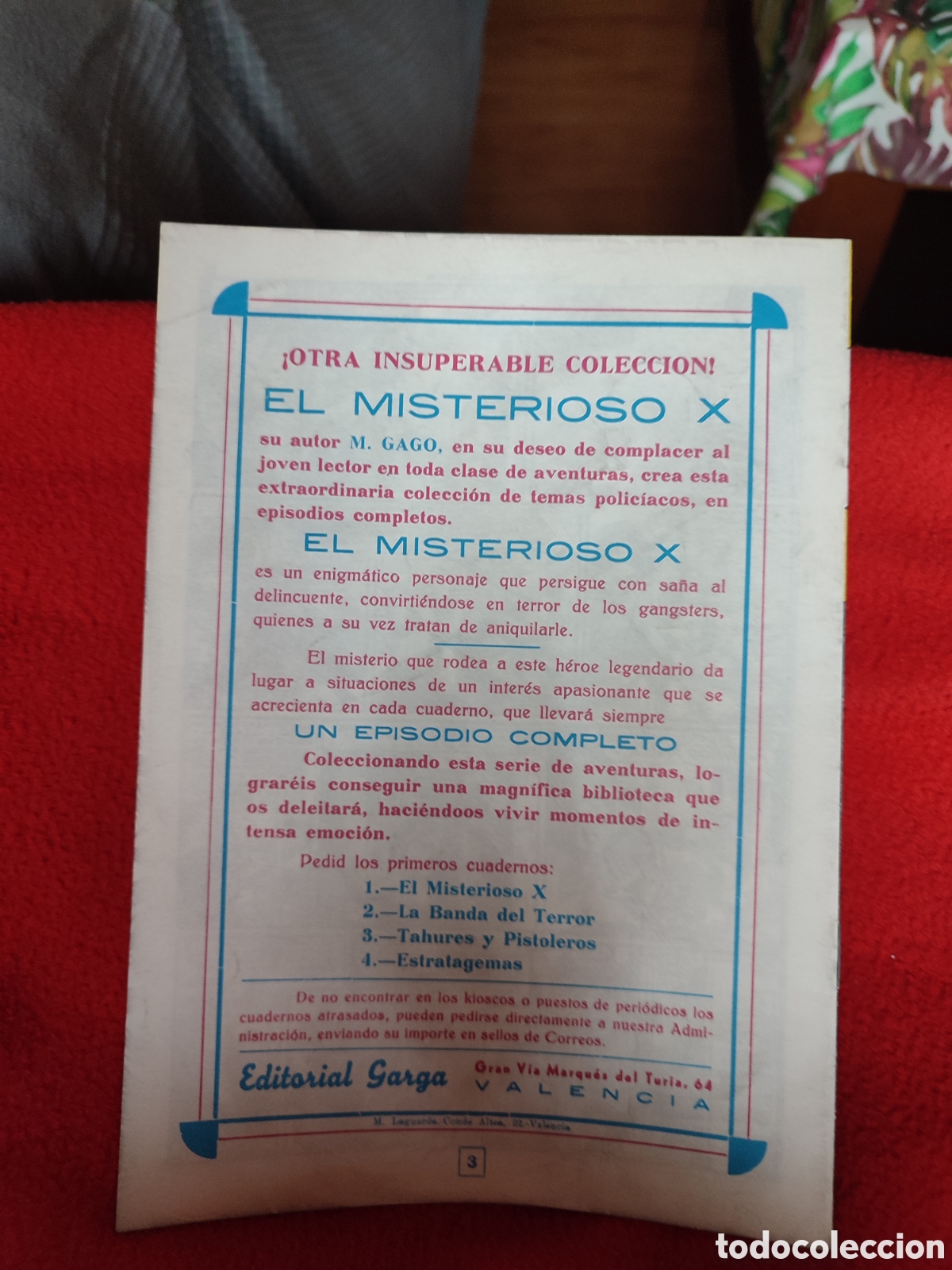 Tebeos: El misterioso X n&uacute;m 3 - Foto 2