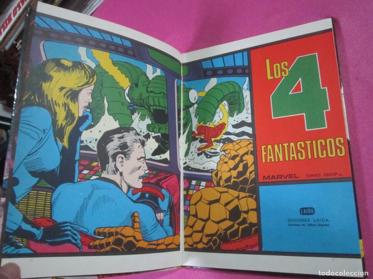 Tebeos: LOS 4 FANTASTICOS MARVEL COMICS GROUP LAIDA L46 4 - Foto 4