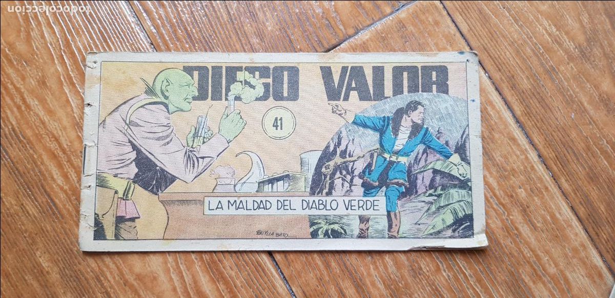 Tebeos: DIEGO VALOR N&ordm; 41 1&ordf; SERIE ORIGINAL EDITORIAL CID - Foto 1