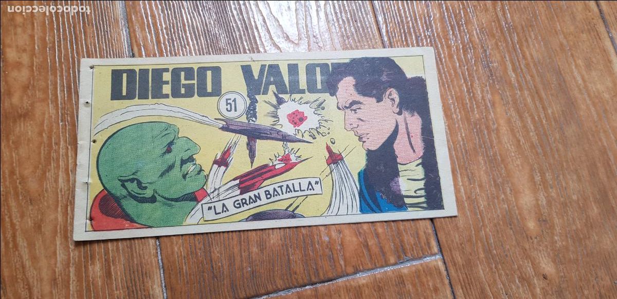 Tebeos: DIEGO VALOR N&ordm; 51 1&ordf; SERIE ORIGINAL EDITORIAL CID - Foto 1