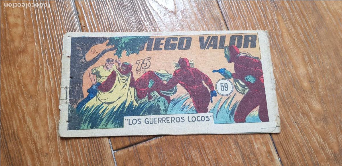 Tebeos: DIEGO VALOR N&ordm; 59 1&ordf; SERIE ORIGINAL EDITORIAL CID - Foto 1