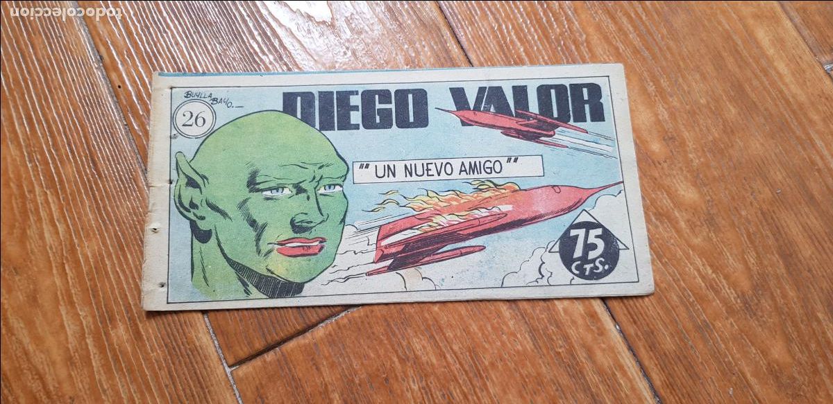 Tebeos: DIEGO VALOR N&ordm; 26 1&ordf; SERIE ORIGINAL EDITORIAL CID - Foto 1