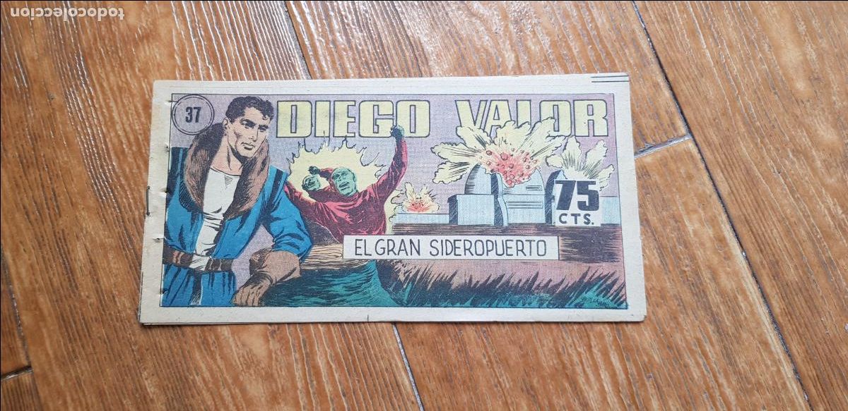 Tebeos: DIEGO VALOR N&ordm; 37 1&ordf; SERIE ORIGINAL EDITORIAL CID - Foto 1