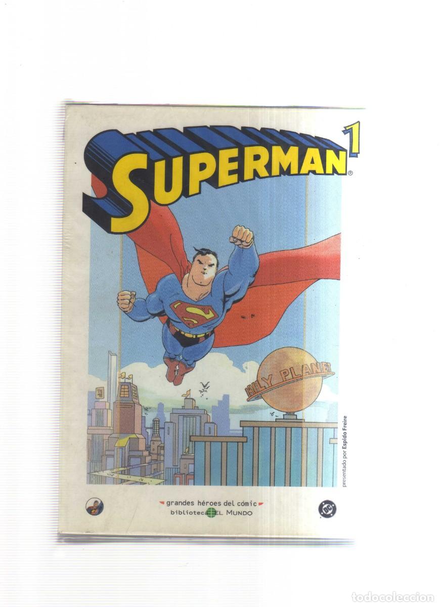 Tebeos: SUPERMAN COMPLETA 3 NUMEROS BIBLIOTECA EL MUNDO - Foto 1
