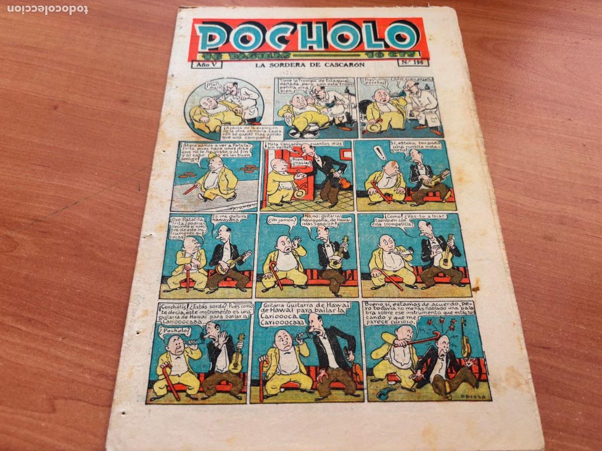Tebeos: POCHOLO N&ordm; 196 (AB-9) - Foto 1