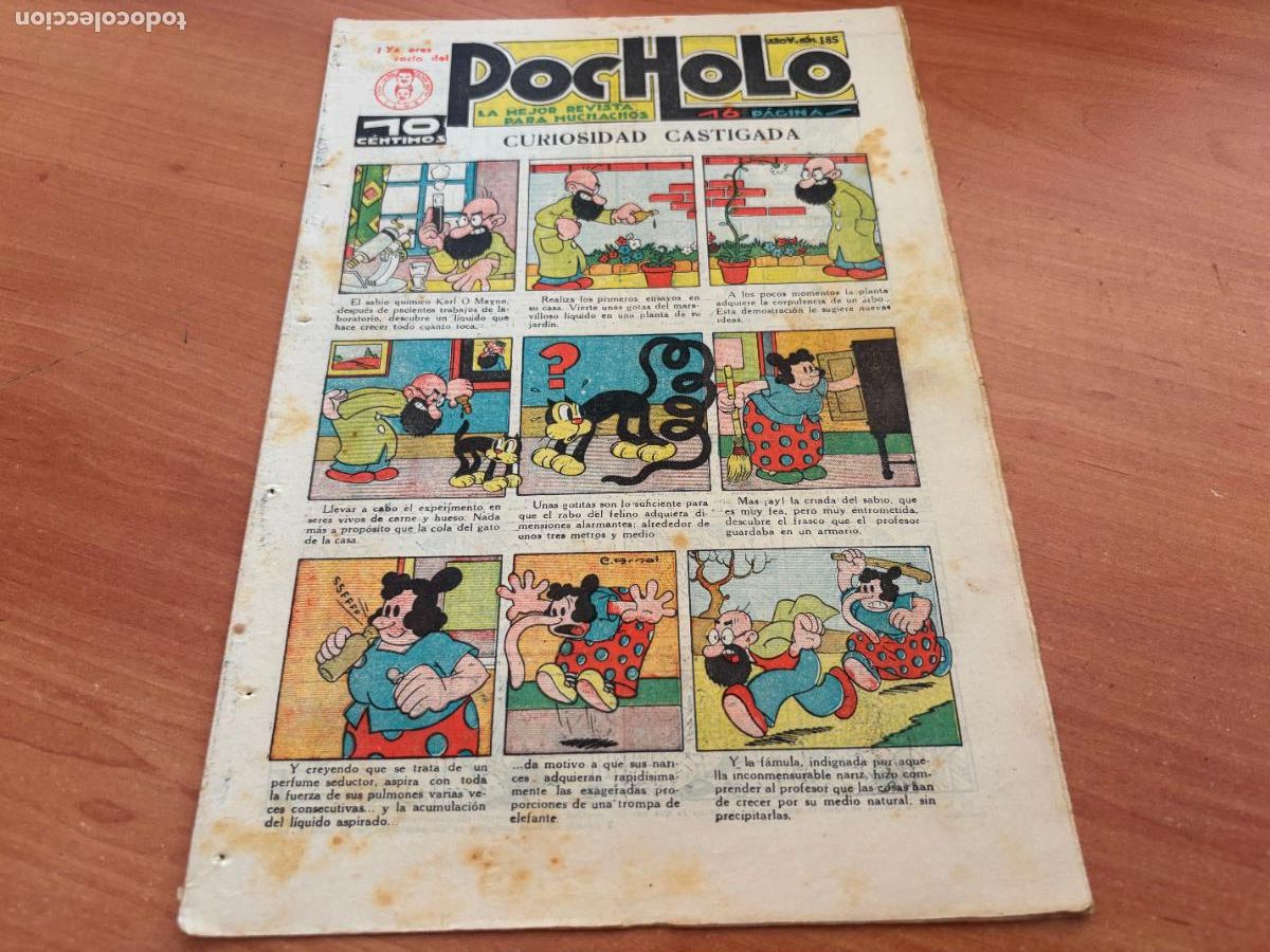 Tebeos: POCHOLO N&ordm; 185 (AB-9) - Foto 1
