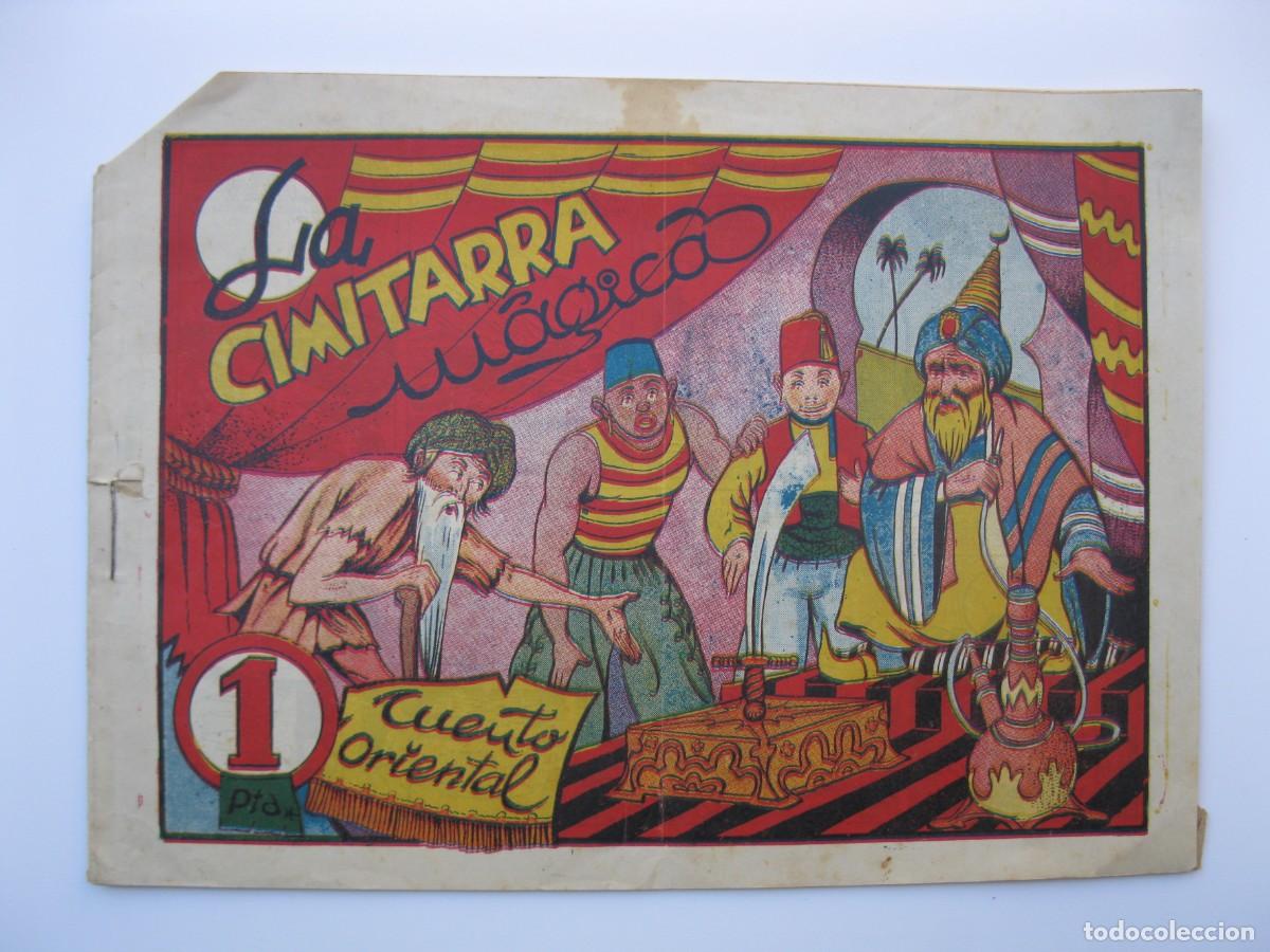 Tebeos: LA CIMITARRA M&Aacute;GICA - CUENTO ORIENTAL - ORIGINAL - AMELLER EDITOR. - Foto 1