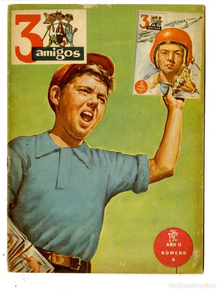 Tebeos: 3 Amigos / PPC / 1957 / N. 8 - Foto 1