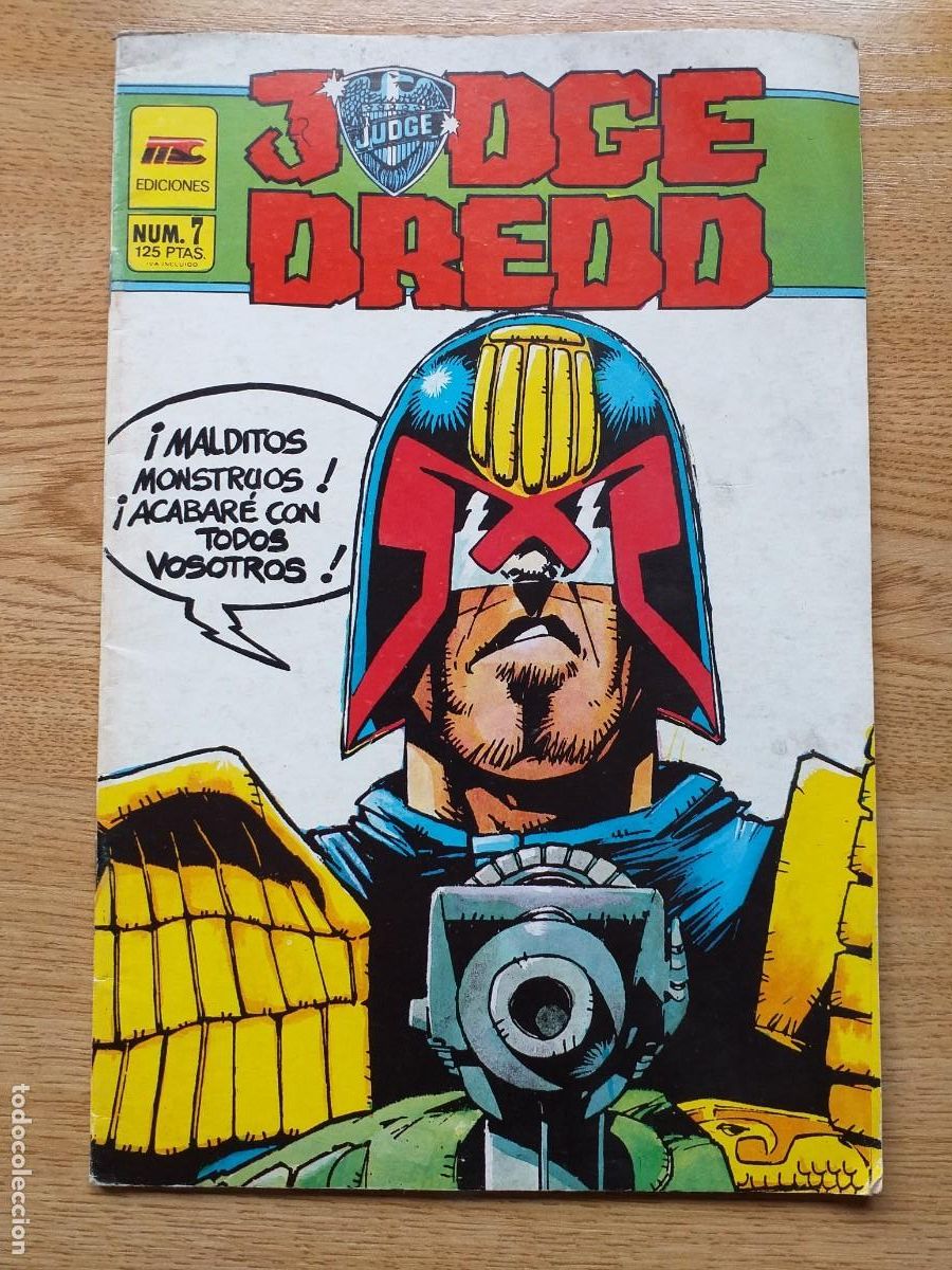 Tebeos: JUDGE DREDD / JUEZ DREDD - N&ordm; 7 - SERIE BLANCA - 1986 MC EDICIONES, S. A. - Foto 1