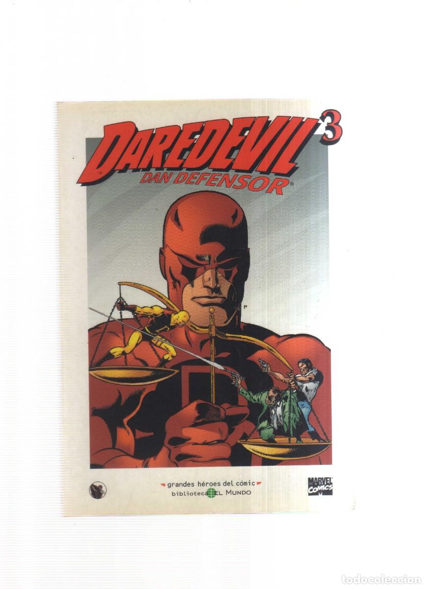 Tebeos: DAREDEVIL DAN DEFENSOR N,3 GRANDES HEROES DEL COMIC - Foto 1