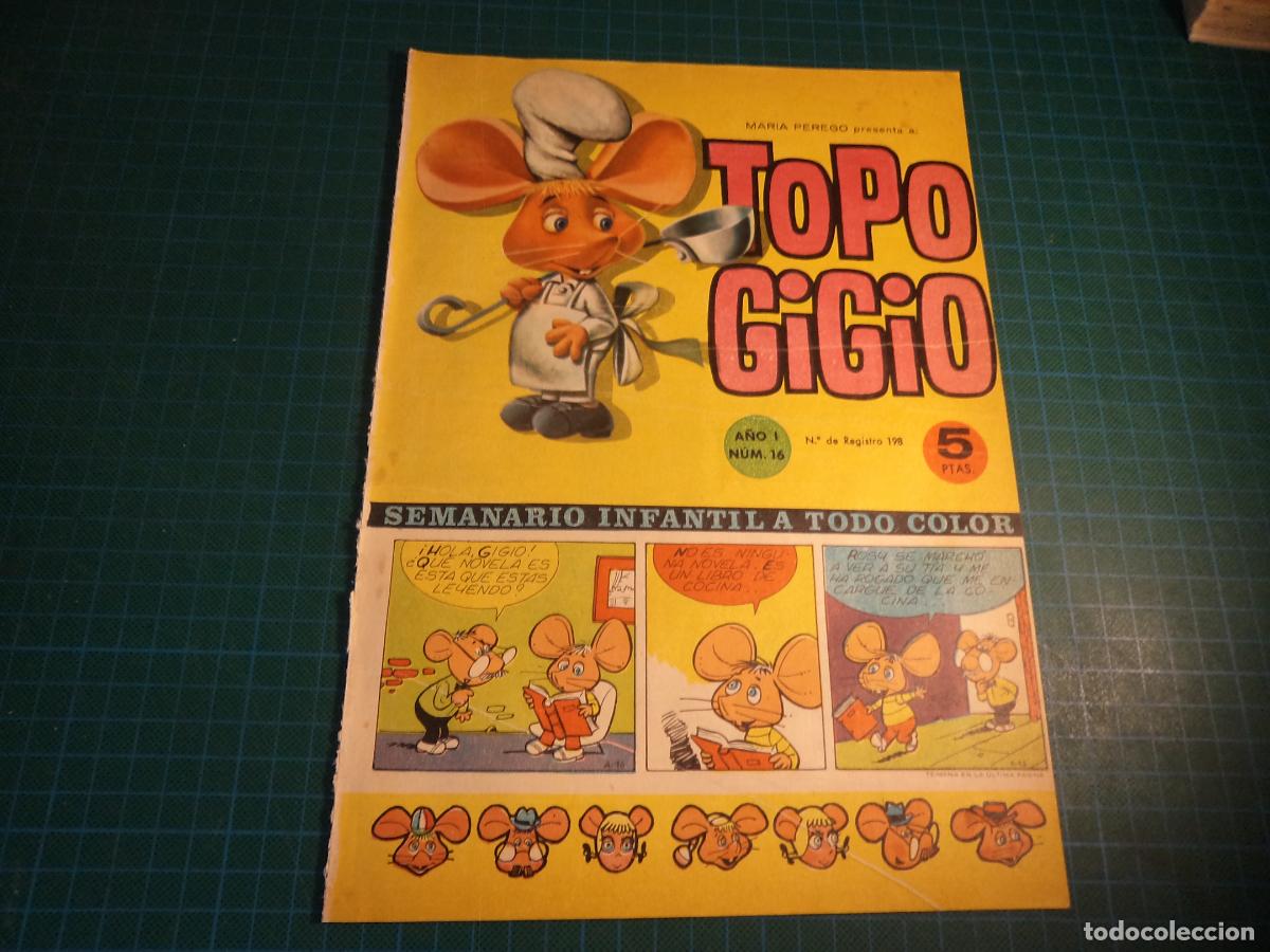 Tebeos: Topo Gigio. N&ordm; 16. Semic. Procede de encuadernacion. - Foto 1