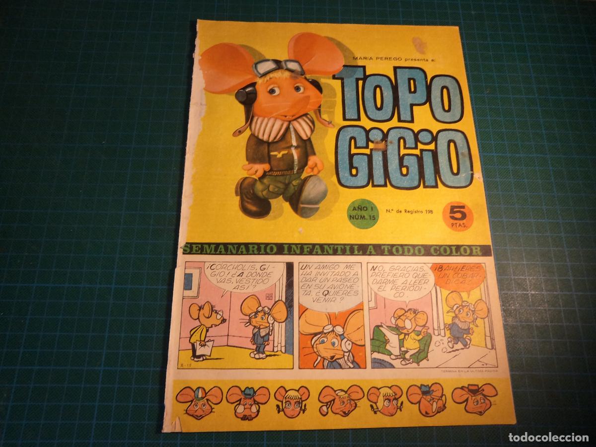 Tebeos: Topo Gigio. N&ordm; 15. Semic. Procede de encuadernacion. - Foto 1