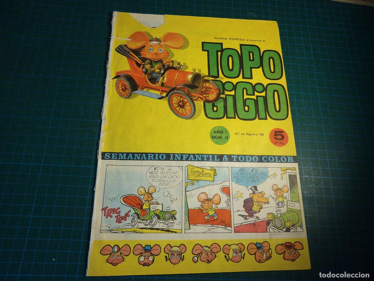 Tebeos: Topo Gigio. N&ordm; 11. Semic. Procede de encuadernacion. - Foto 1