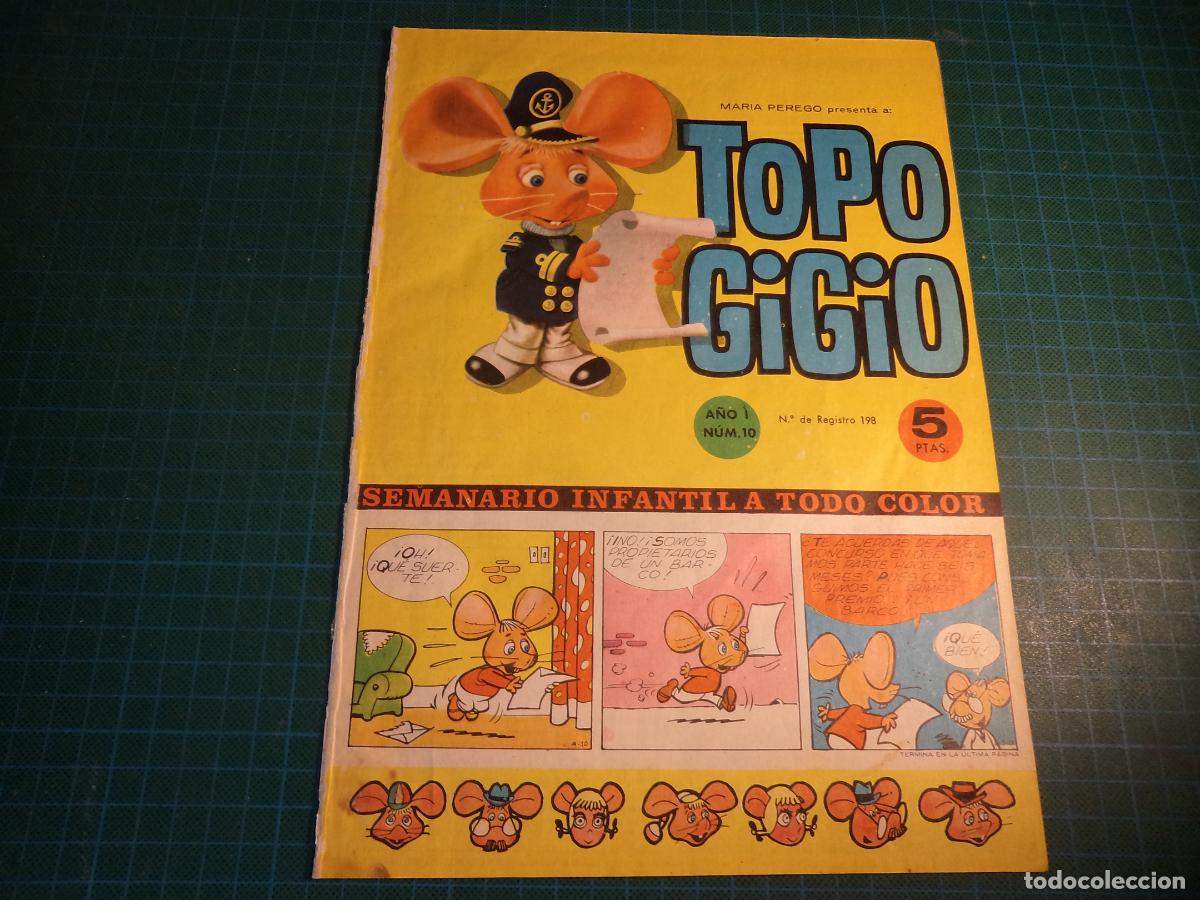Tebeos: Topo Gigio. N&ordm; 10. Semic. Procede de encuadernacion. - Foto 1