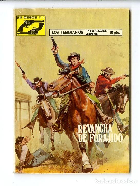 Tebeos: Los Temerarios / Serie Oeste / Revancha de Forajido / N.9 - Foto 1