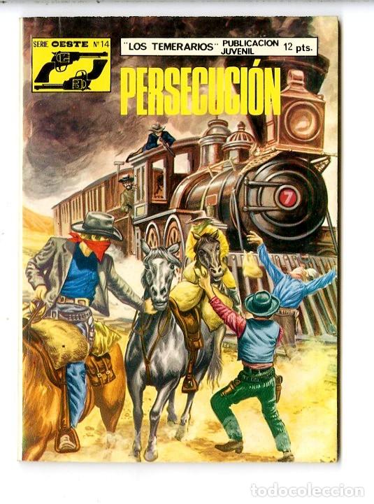 Tebeos: Los Temerarios / Serie Oeste / Persecuci&oacute;n / N.14 - Foto 1
