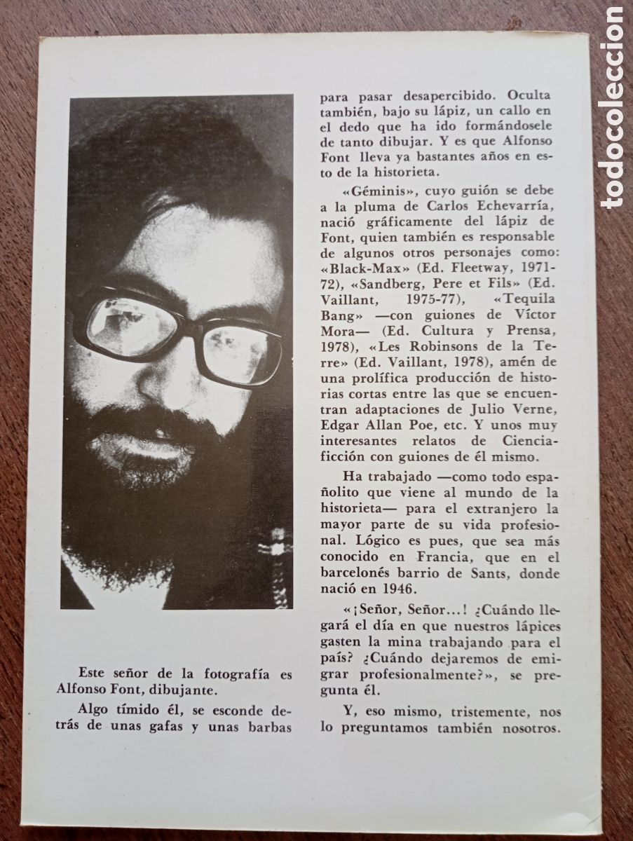 Tebeos: GEMINIS FONT ECHEVARR&Iacute;A COMPLETA - Foto 3